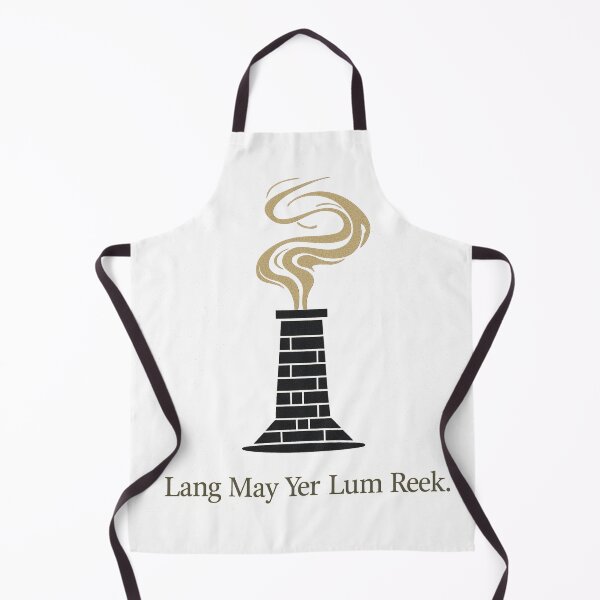 Item preview, Lang May Yer Lum Reek Scottish New Year Blessing Hogmanay Design designed and sold by Loom on the Loch.