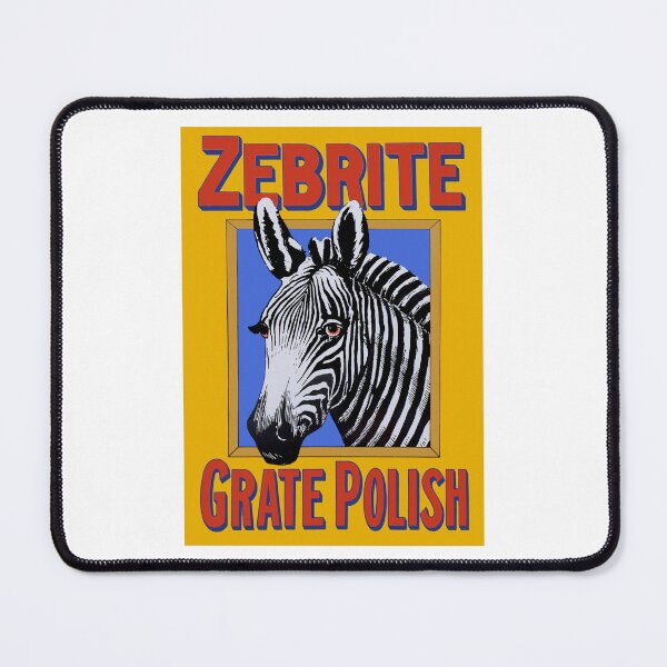 Item preview, Vintage Zebrite Grate Polish Advert designed and sold by Random Railways.