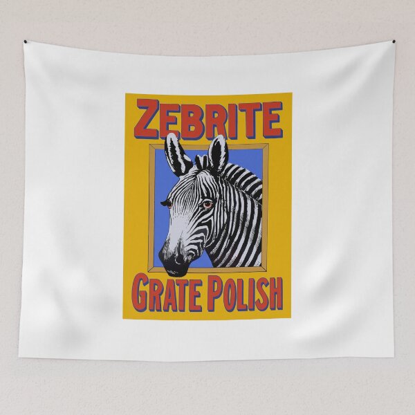Item preview, Vintage Zebrite Grate Polish Advert designed and sold by Random Railways.