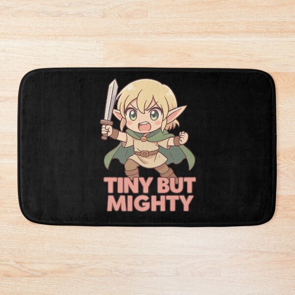 Item preview, Tiny but Mighty – Funny Anime Elf Power designed and sold by Design_Your_Day.