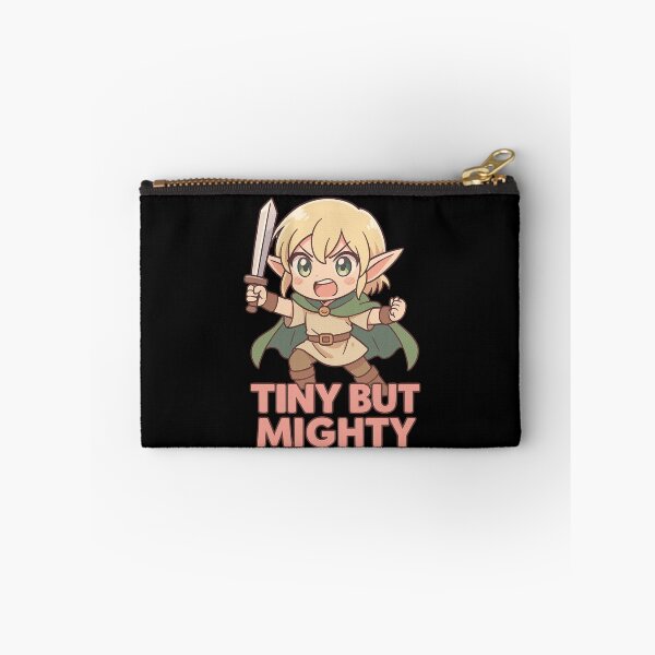 Item preview, Tiny but Mighty – Funny Anime Elf Power designed and sold by Design_Your_Day.