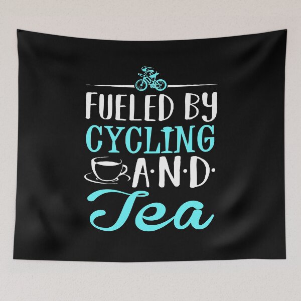 Item preview, Fueled by Cycling and Tea designed and sold by KsuAnn.