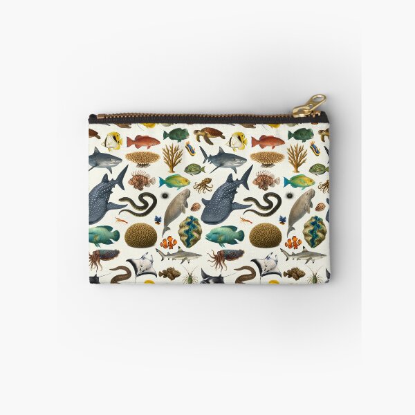 Item preview, Animals of The Great Barrier Reef Illustration Chart designed and sold by kakarikihill.