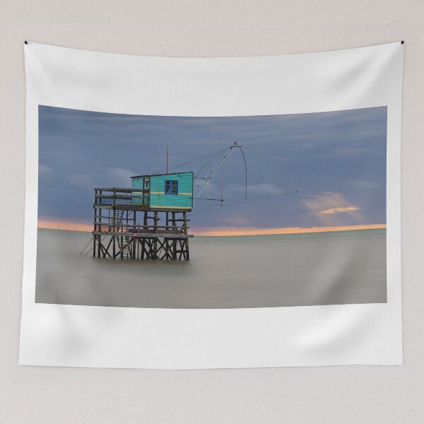 Item preview, Fishing Hut at Plage des Dunes designed and sold by Gerard Fornarotto.