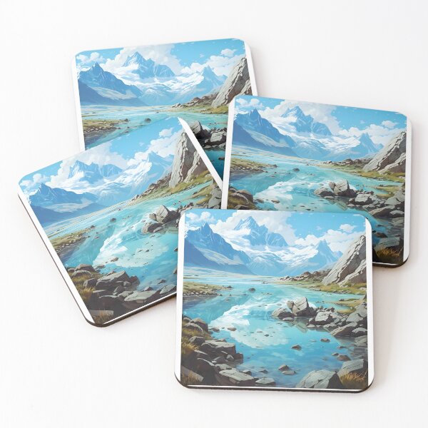 Item preview, Skaftafell Iceland Glacier Lake Mountain Reflection designed and sold by LaFabricaArt.