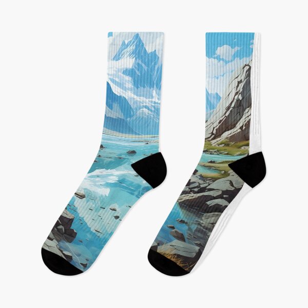 Item preview, Skaftafell Iceland Glacier Lake Mountain Reflection designed and sold by LaFabricaArt.