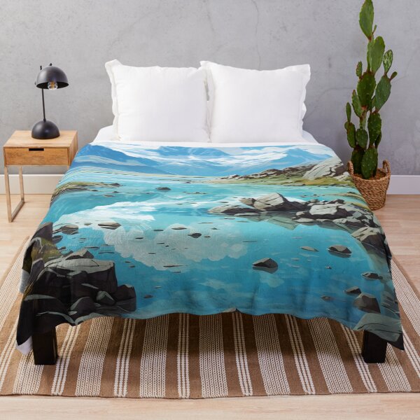 Item preview, Skaftafell Iceland Glacier Lake Mountain Reflection designed and sold by LaFabricaArt.