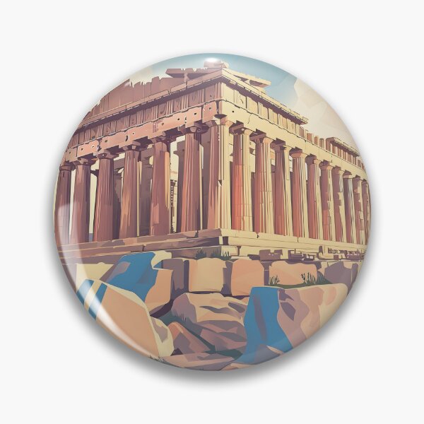 Item preview, Acropolis Parthenon Athens Greece Vintage Sunset designed and sold by LaFabricaArt.