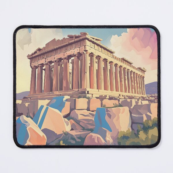 Item preview, Acropolis Parthenon Athens Greece Vintage Sunset designed and sold by LaFabricaArt.