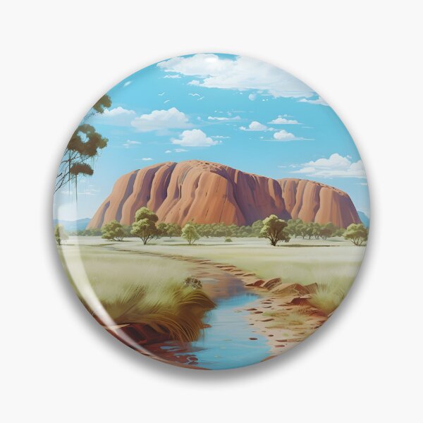 Item preview, Uluru Australia Red Center Sacred Monolith designed and sold by LaFabricaArt.