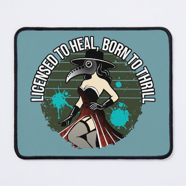 Item preview, Nurse Pinup Plague Doctor designed and sold by kaszczyszko.