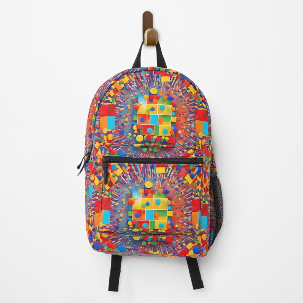 Item preview, Chromatic Explosion – Vibrant Pop Art Splash designed and sold by PawPrintedArt.
