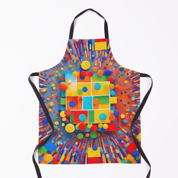 Item preview, Chromatic Explosion – Vibrant Pop Art Splash designed and sold by PawPrintedArt.