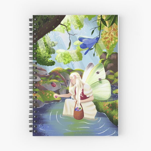 Item preview, A Fairy Collecting Gemstones designed and sold by JeniqueLab.