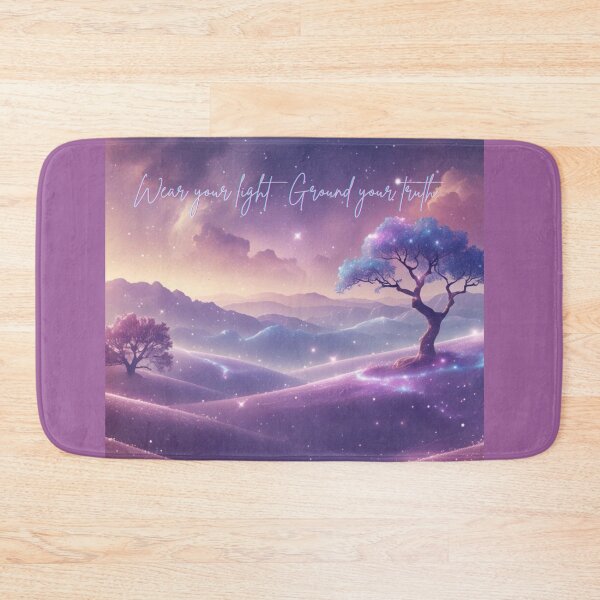 Item preview, Wear Your Light. Ground Your Truth — Mystical Cosmic Landscape designed and sold by The Healing Key  - Art • Spirit • Transformation • .