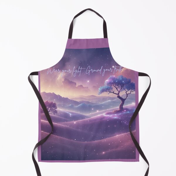 Item preview, Wear Your Light. Ground Your Truth — Mystical Cosmic Landscape designed and sold by The Healing Key  - Art • Spirit • Transformation • .