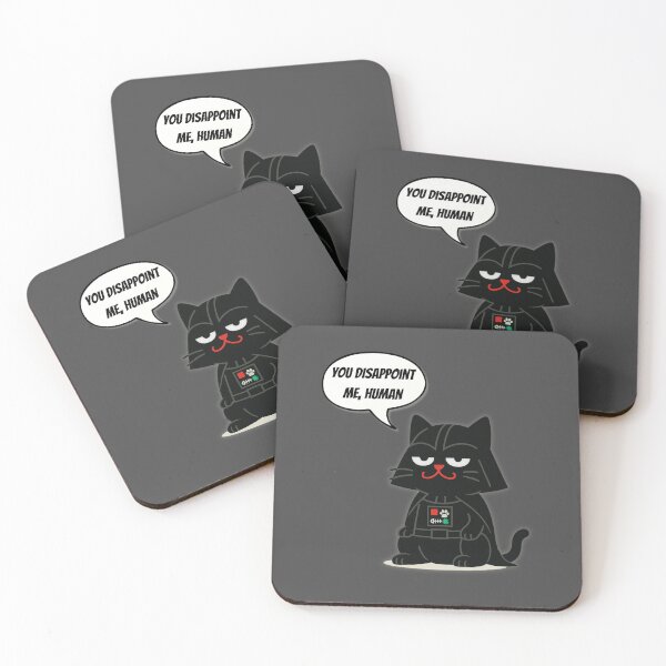 Item preview,  Darth Purr – “You Disappoint Me, Human.” | Catastrocat Collection BUBBLE designed and sold by catastrocat.