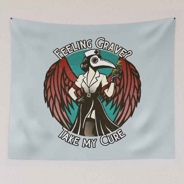 Item preview, Gothic Nurse Dark Humor designed and sold by kaszczyszko.