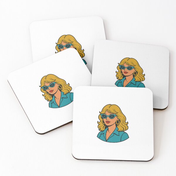 Item preview, Retro Blonde 70’s – Pop Art Vintage Pin-Up designed and sold by ZoomVibes.