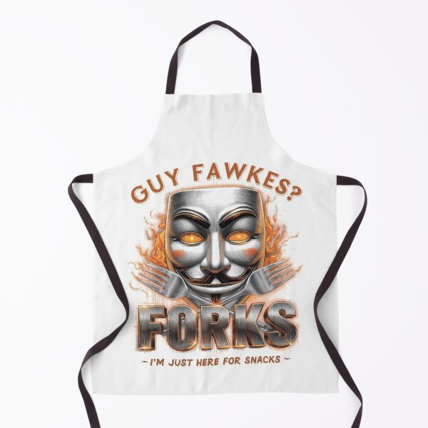 Item preview, Guy Forks | Funny Guy Fawkes Night Design for Food Lovers designed and sold by Sidra Official Art.