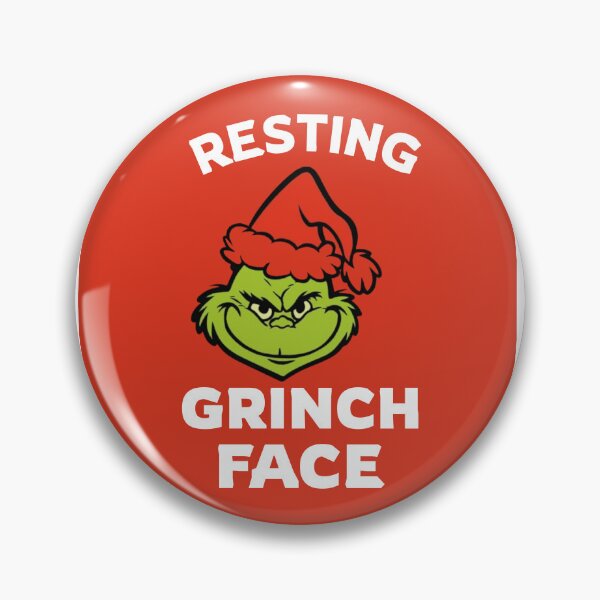 Artikelvorschau, Grinch-Gesicht | Lustiges Weihnachtszitat-Design entworfen und verkauft von umarajabeen.