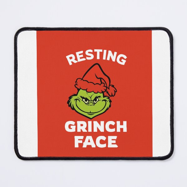 Item preview, Resting Grinch Face | Funny Christmas Quote Design designed and sold by umarajabeen.
