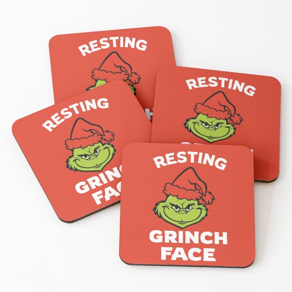 Item preview, Resting Grinch Face | Funny Christmas Quote Design designed and sold by umarajabeen.