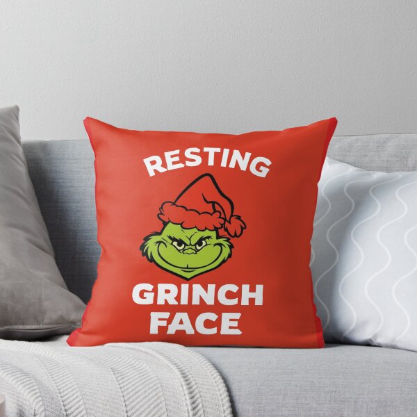 Item preview, Resting Grinch Face | Funny Christmas Quote Design designed and sold by umarajabeen.