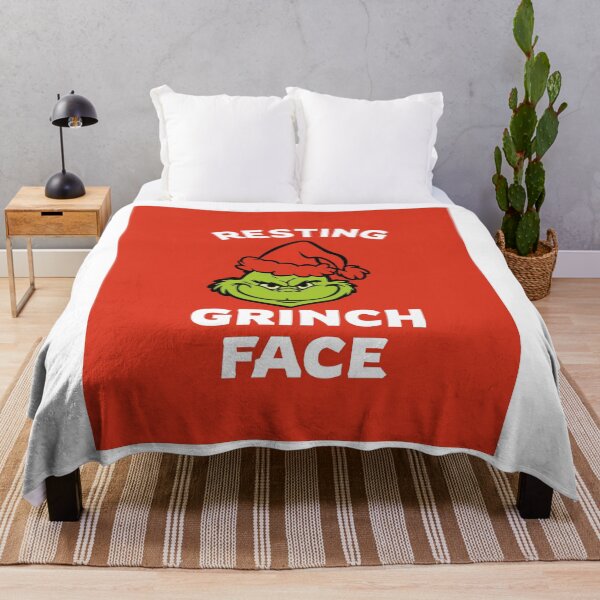 Item preview, Resting Grinch Face | Funny Christmas Quote Design designed and sold by umarajabeen.