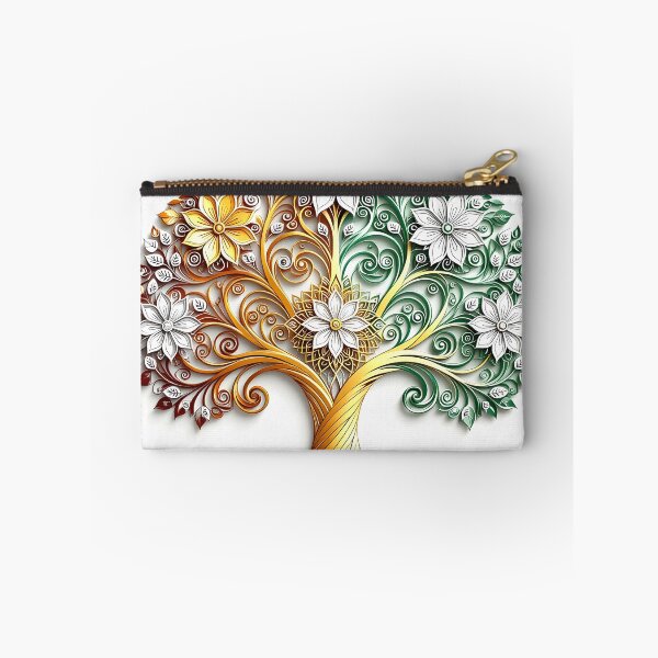 Item preview, Floral Tree of Life with Gold designed and sold by Sharon Schwalbe.
