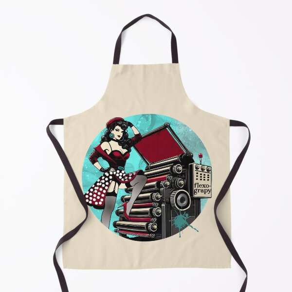Item preview, Retro Pinup Flex Press Girl designed and sold by kaszczyszko.
