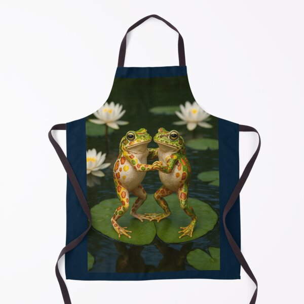 Item preview, Dancing Frogs on a Lily Pad designed and sold by Tridentulus.