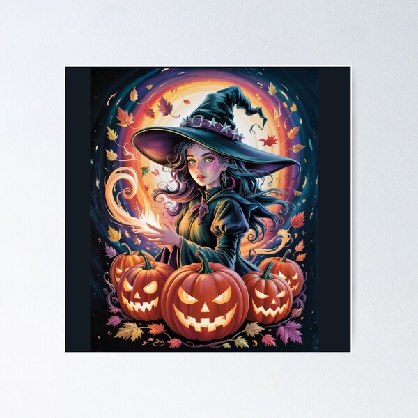 Item preview, Witchlight Poster — Illustrated Style designed and sold by FusiTink.