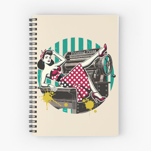 Item preview, Retro Printing Pinup Queen designed and sold by kaszczyszko.