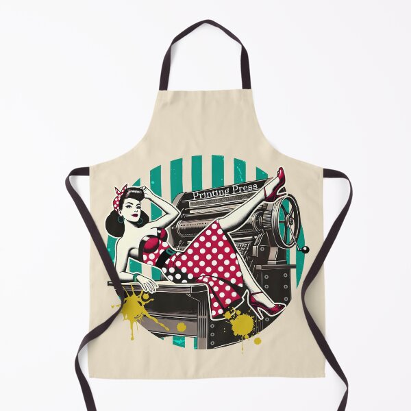 Item preview, Retro Printing Pinup Queen designed and sold by kaszczyszko.