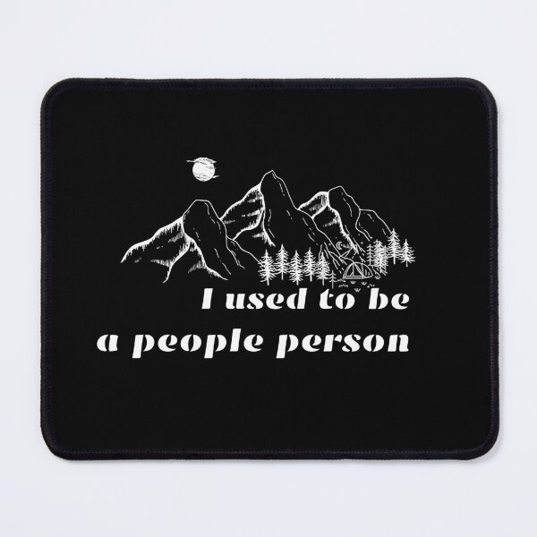 Item preview, I used to Be a People Person - Introvert Humor designed and sold by LadyInEverGreen.