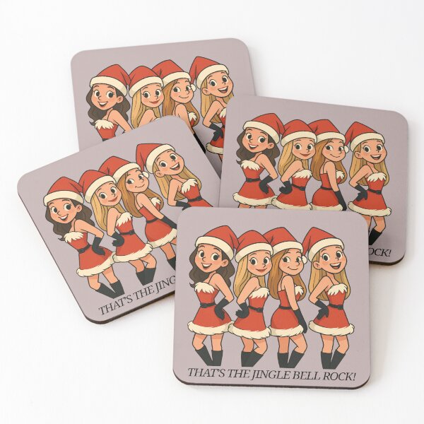 Item preview, Mean Girls Inspired Christmas Dance | Retro Cartoon Santa Dress Illustration designed and sold by SimplyJasper.
