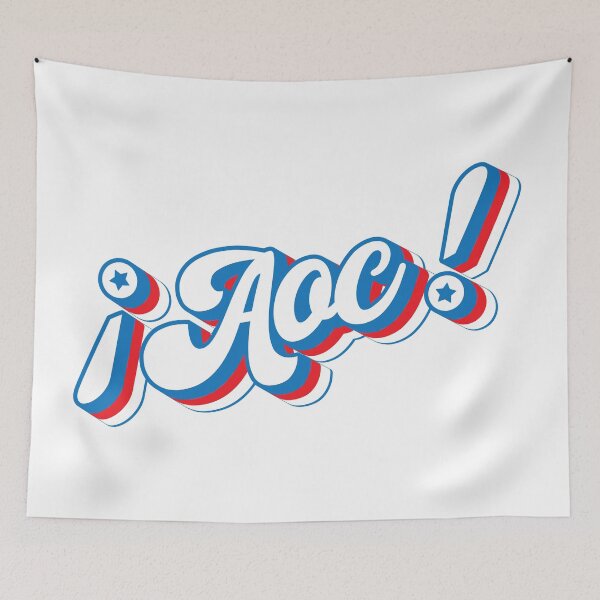 Item preview, ¡AOC! - Alexandria Ocasio-Cortez  designed and sold by Winner Chicken Dinner Designs.