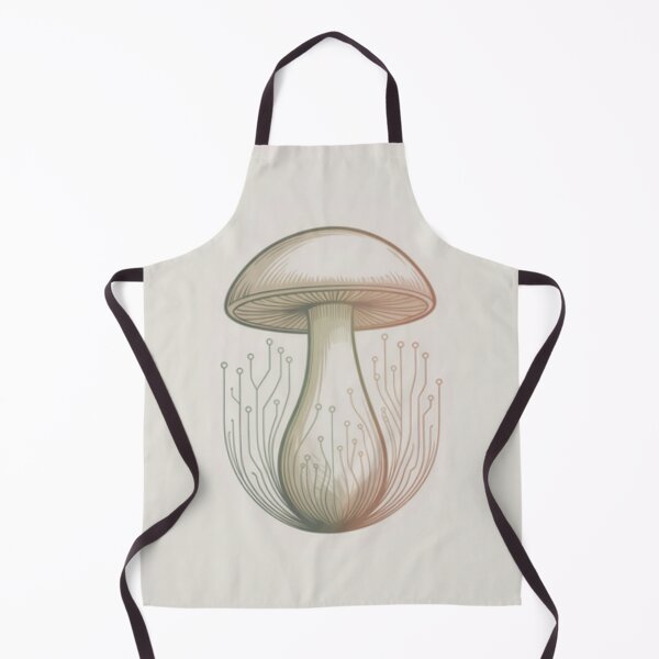 Item preview, Cyber Mycology: Mushroom and Circuitry Illustration designed and sold by The Rogue Mark .