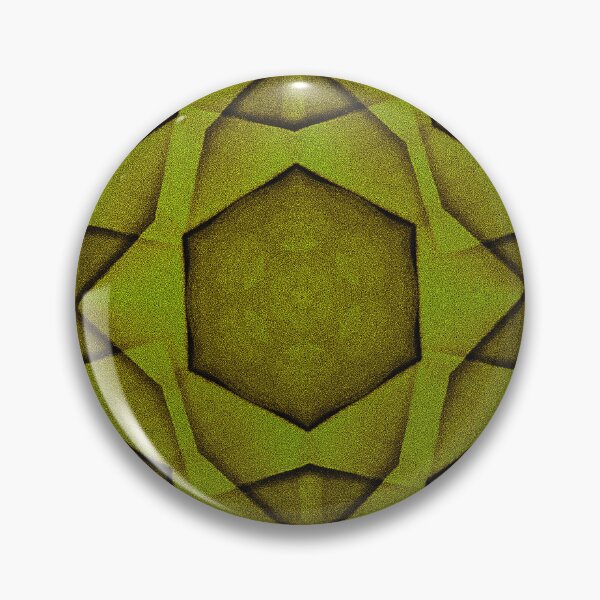 Item preview, Hexagram Geometric Pattern in Green designed and sold by Artistestella.