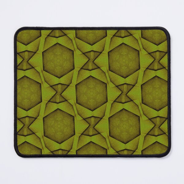 Item preview, Hexagram Geometric Pattern in Green designed and sold by Artistestella.