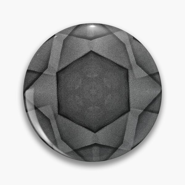 Item preview, Hexagram Geometric Pattern in Gray designed and sold by Artistestella.