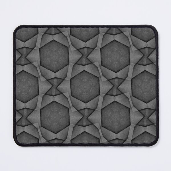Item preview, Hexagram Geometric Pattern in Gray designed and sold by Artistestella.