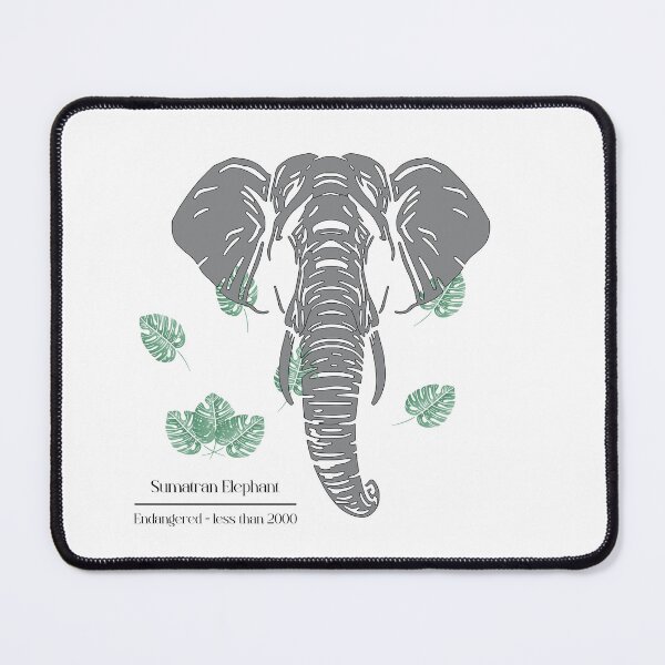 Item preview, Sumatran Elephant designed and sold by EithyTwoAM.