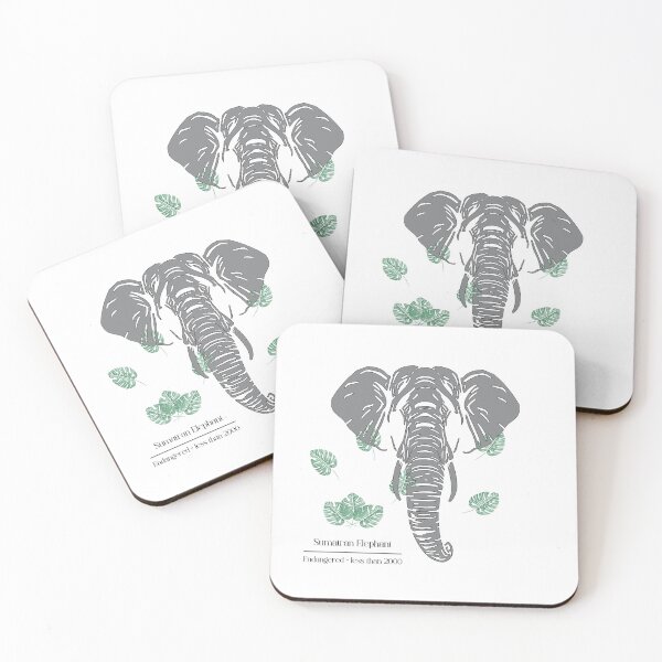Item preview, Sumatran Elephant designed and sold by EithyTwoAM.