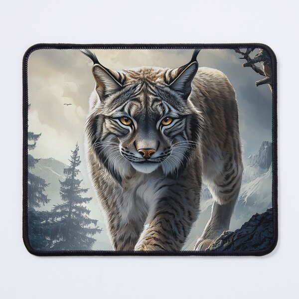 Item preview, Lynx in forest designed and sold by PetsArt.