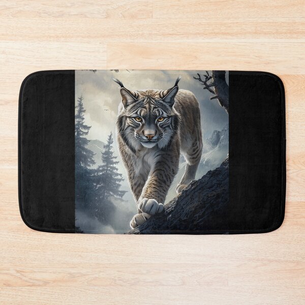 Item preview, Lynx in forest designed and sold by PetsArt.