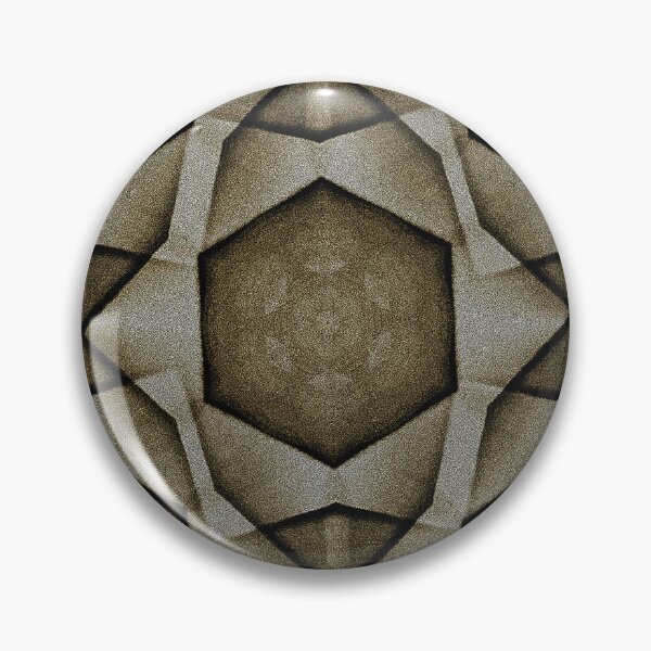 Item preview, Hexagram Geometric Pattern in Beige Brown designed and sold by Artistestella.