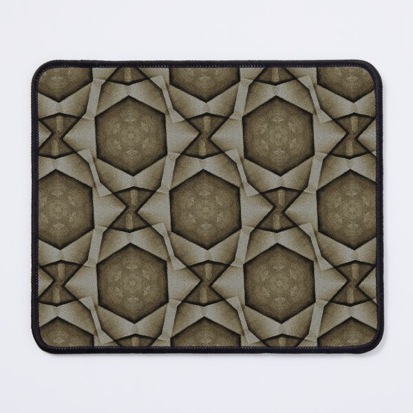 Item preview, Hexagram Geometric Pattern in Beige Brown designed and sold by Artistestella.