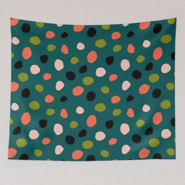 Item preview, Seeds - Teal designed and sold by Traci Pollard Design Studio.